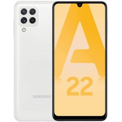 SAMSUNG GALAXY A22 4G- 128 Go - Blanc